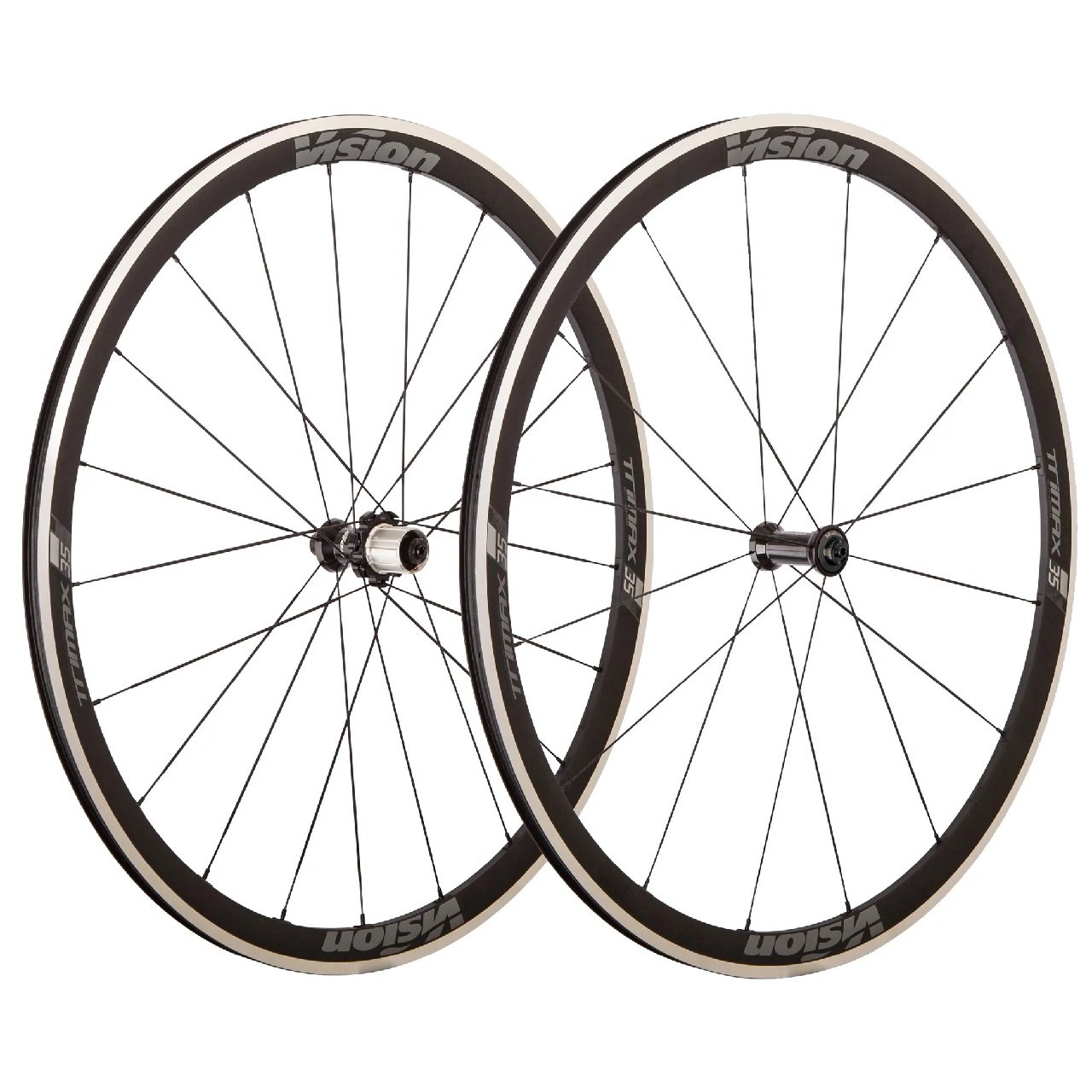 Vision TriMax 35 CH TL Alloy 35mm Clincher Bicycle Wheelset