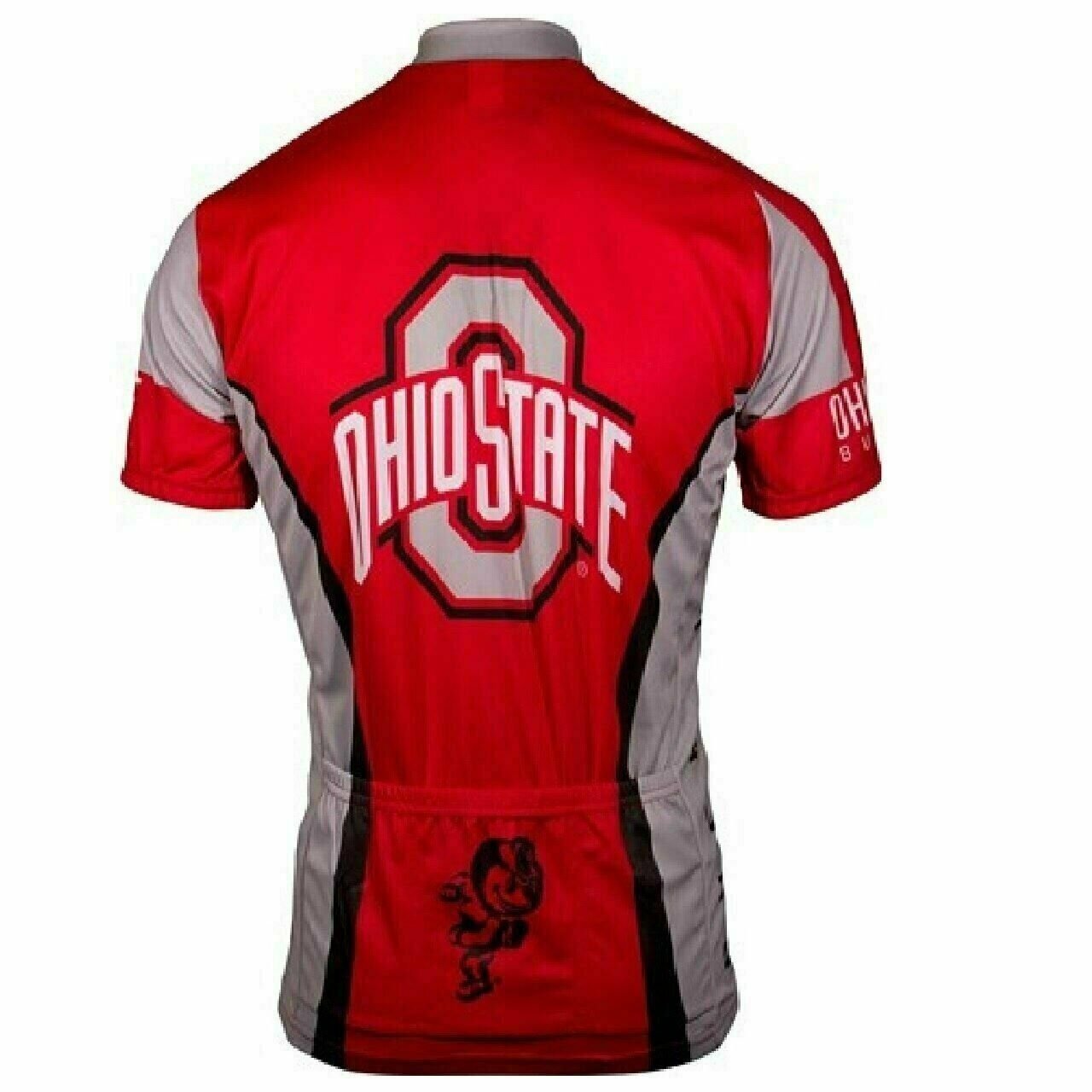 Cycling Jersey  Ohio State Buckeyes College Full zip Men's