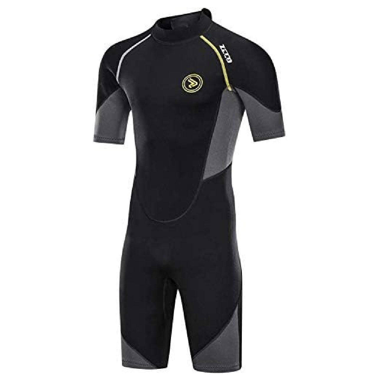 ZCCO Men's Wetsuits 1.5/3mm Premium Neoprene Back Zip Shorty-3XL