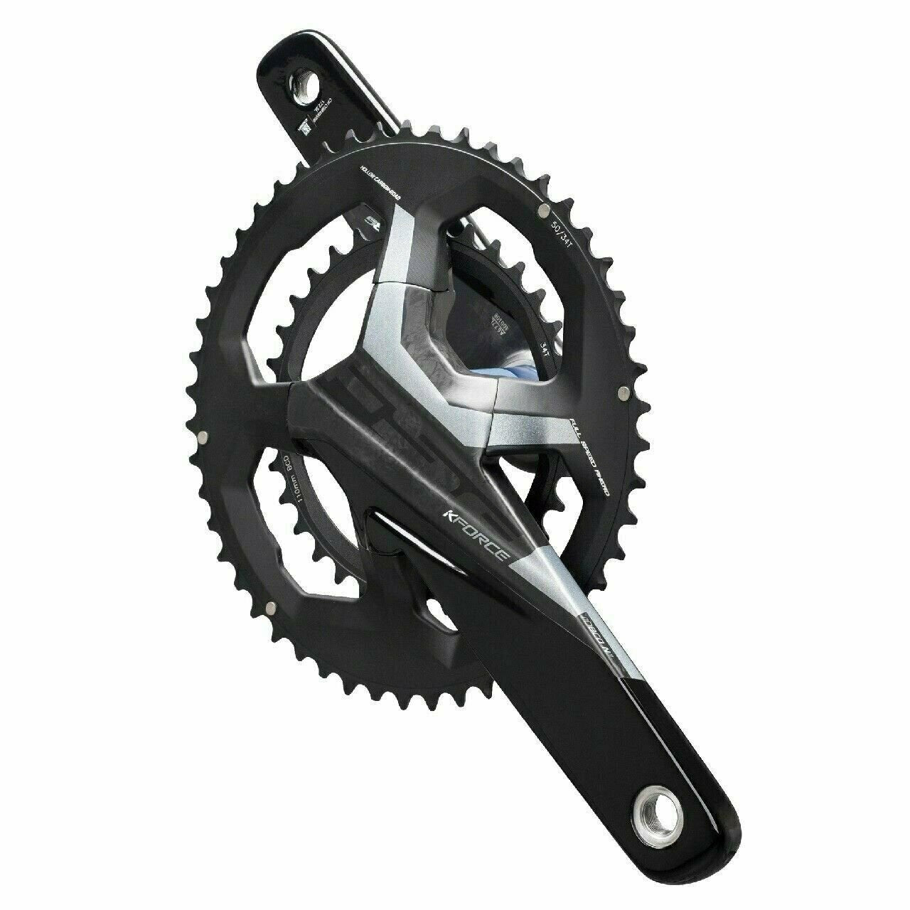 FSA K-Force WE Road 175mm 34/50T Carbon Crankset  386EVO BB