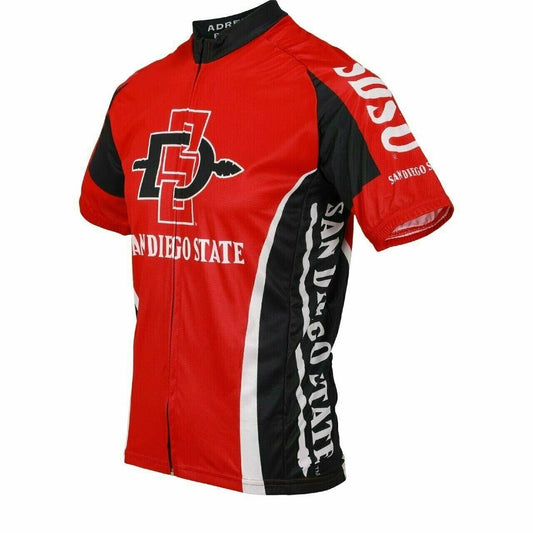 San Diego State University Aztecs Cycling Jersey  Full zip Men's