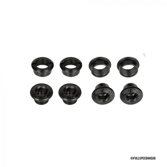 Full Speed Ahead Fsa Chainring Bolts Ml163(Bolt)+Ml085(Nut) E-Bike Black