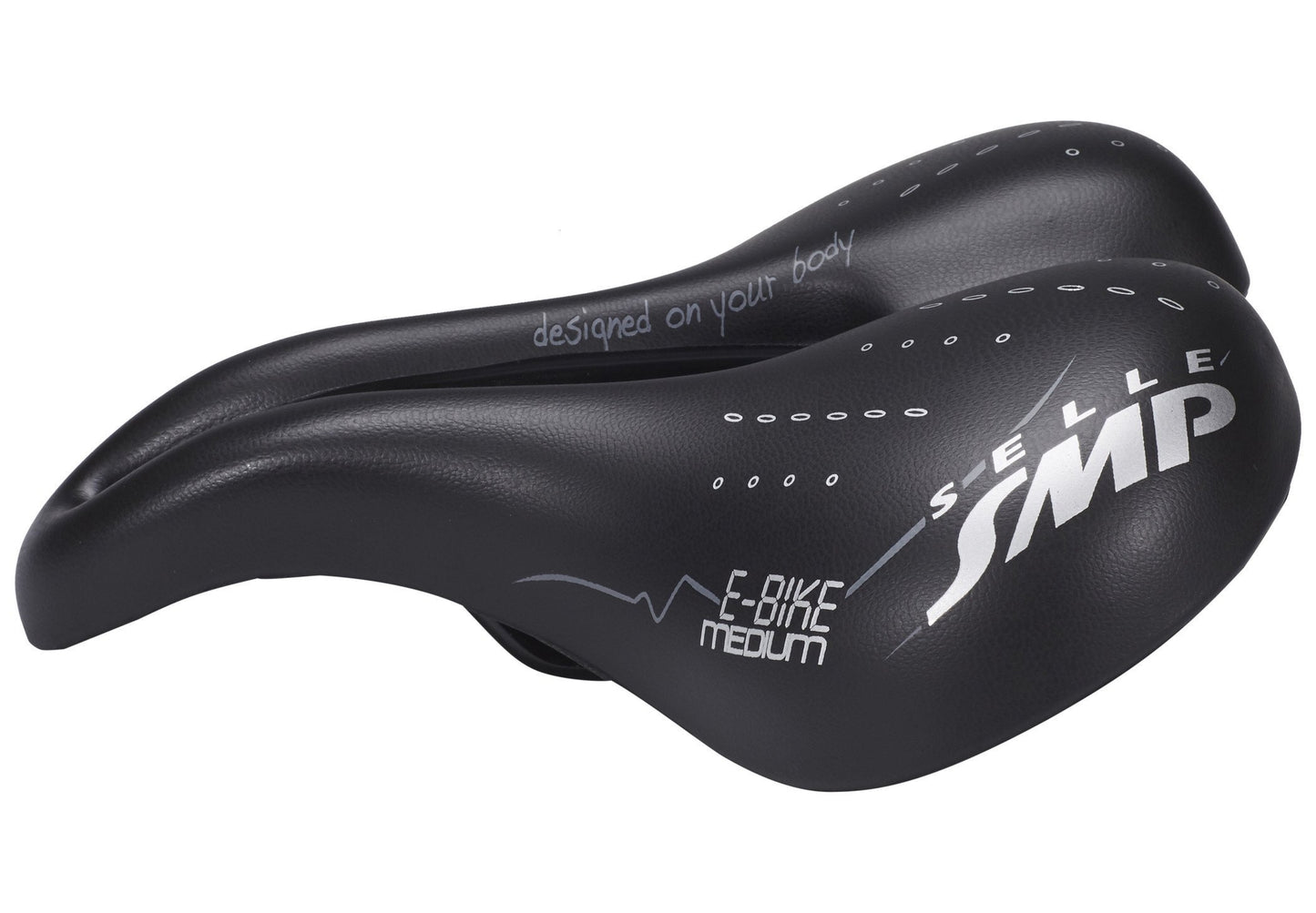 Selle SMP Unisex's E-Bike Saddle, Black, Medium