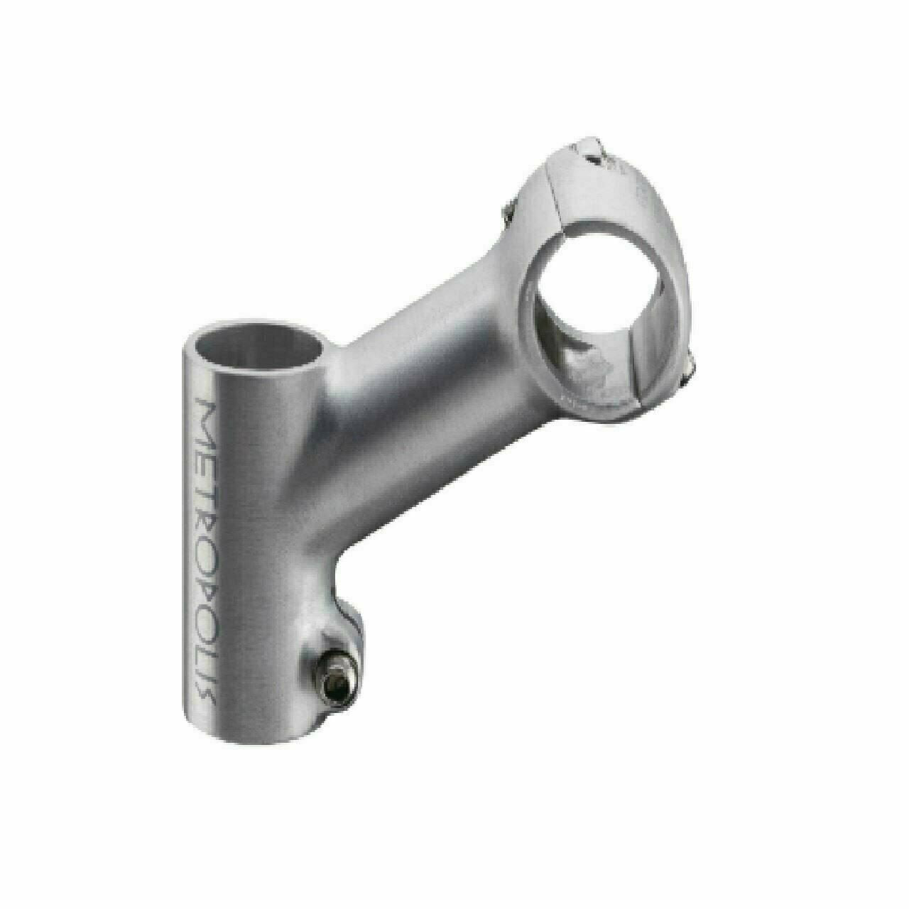 Metropolis Commuter Bike Stem 31.8 x 30° x 90mm Brushed Alloy