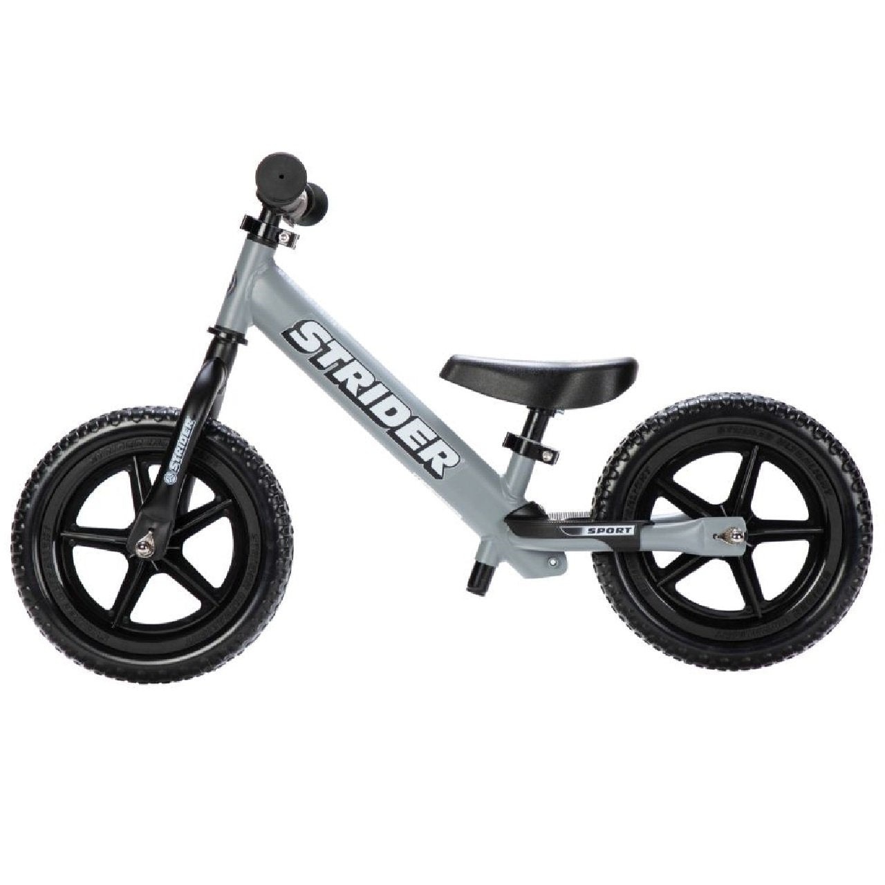 STRIDER 12 Sport Kids Balance Bike No-Pedal Learn To Ride Pre Bike Matt Gray