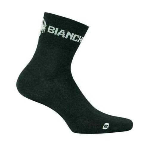 Cycling Socks Nalini Bianchi-Milano Asfalto Cycling Socks Black