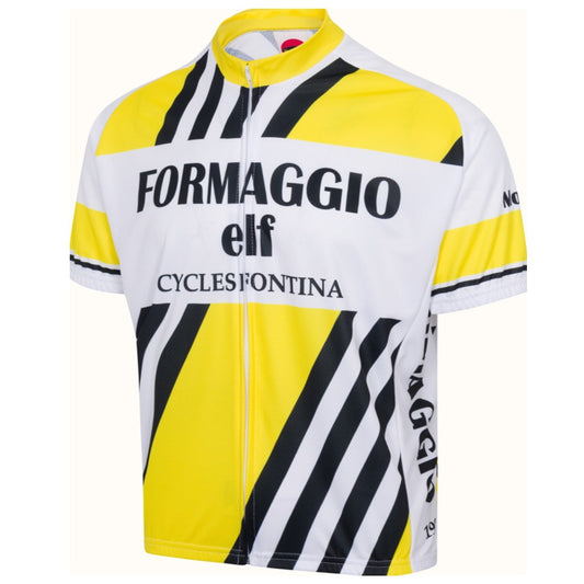 Formaggio Cycle Fontina Men's Full Zip Cycling Jersey