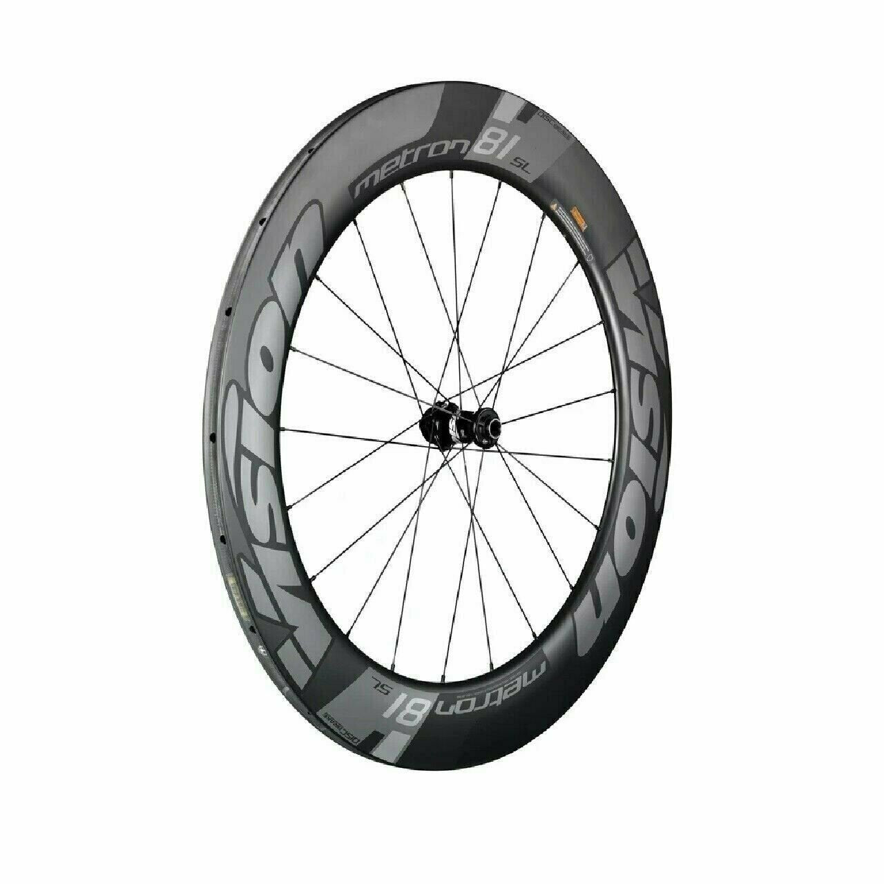 Carbon Wheels Vision Metron 81 TL Clincher 16/21H-700c Shimano 11sp 6B disc