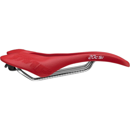 Selle SMP F20c S.I. Bike Saddle Red | Bicycle Seat 135mm