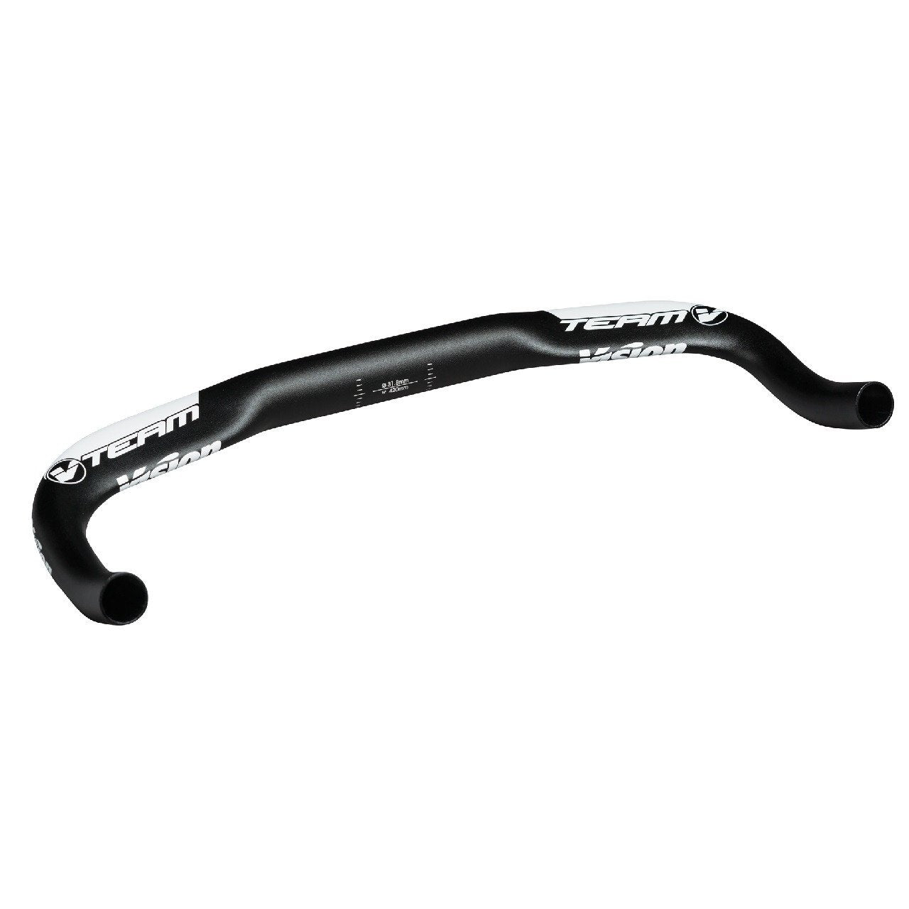 Base Bar Vision Team Alloy Base Handlebar 31.8 x 42cm (UCI Legal)