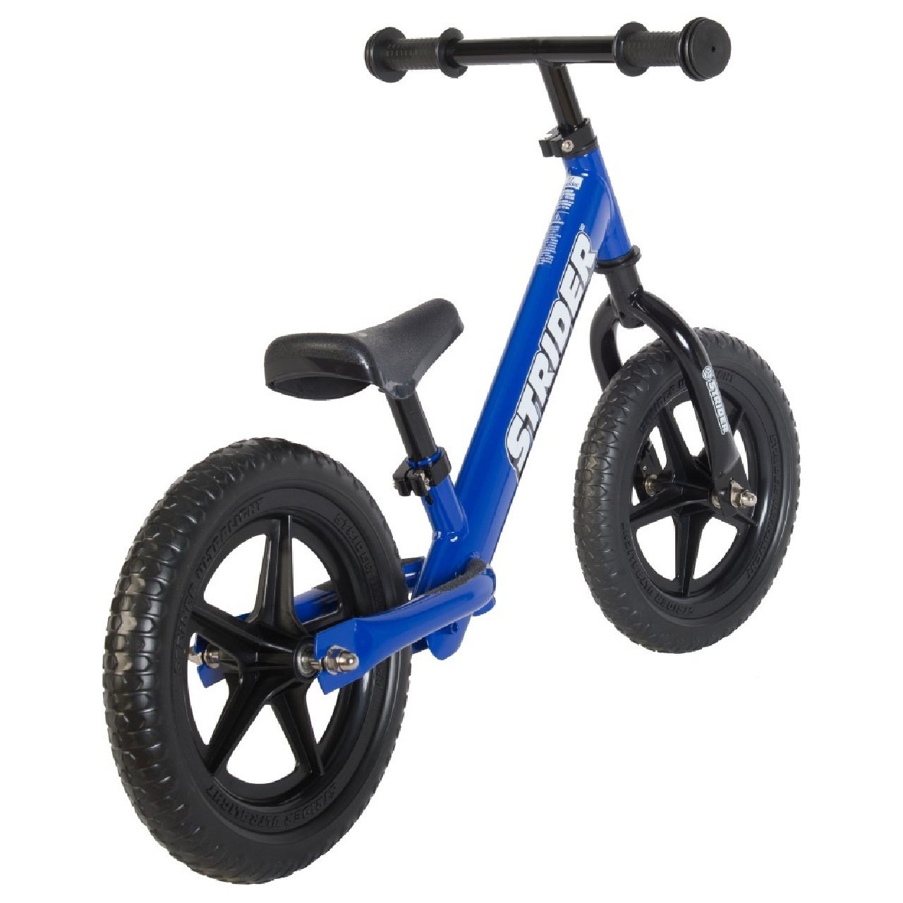 STRIDER 12 Classic Balance Bike -No-Pedal- Learn To Ride Bike Blue