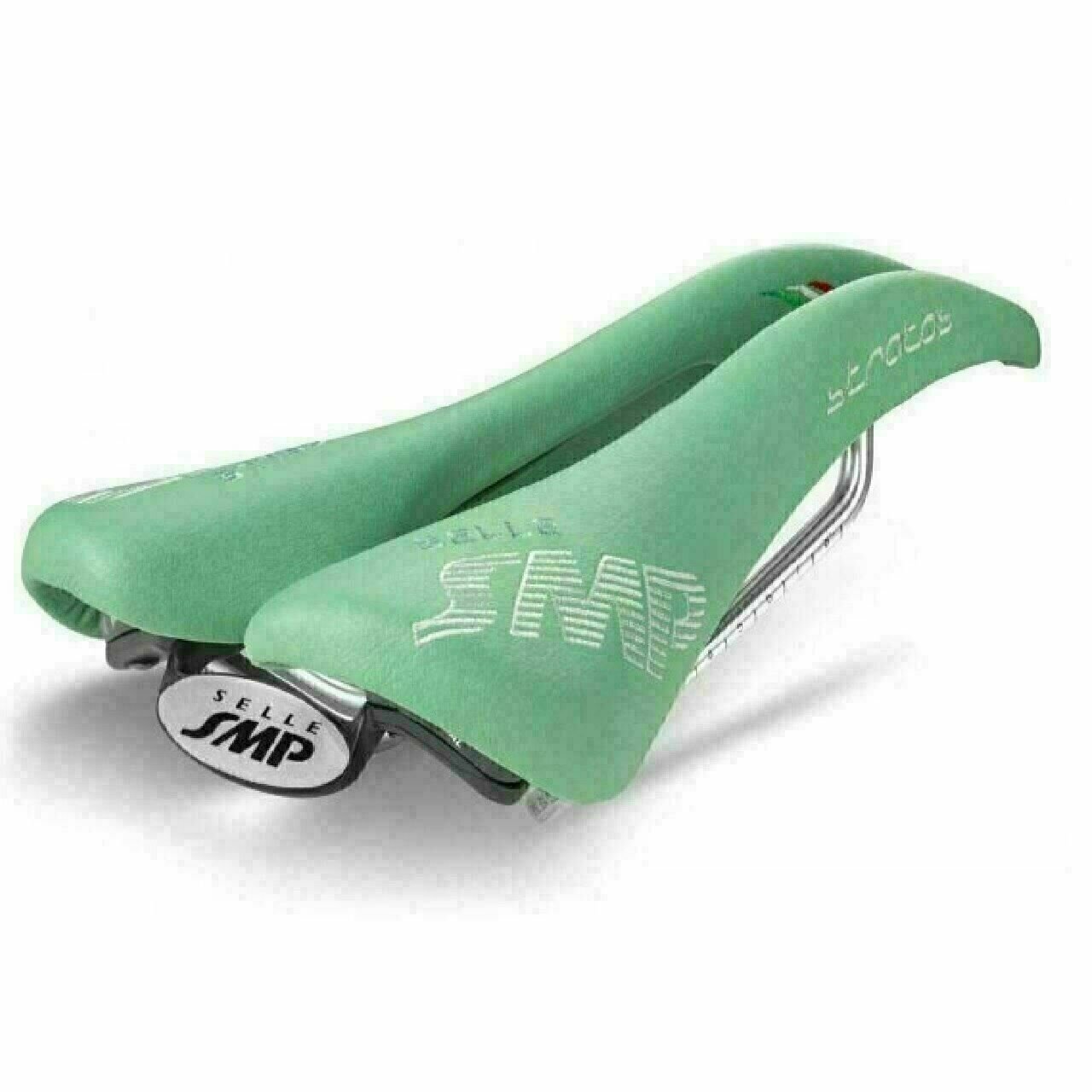 Selle SMP Stratos Pro Bike Saddle Bike Seat Celeste Bianchi