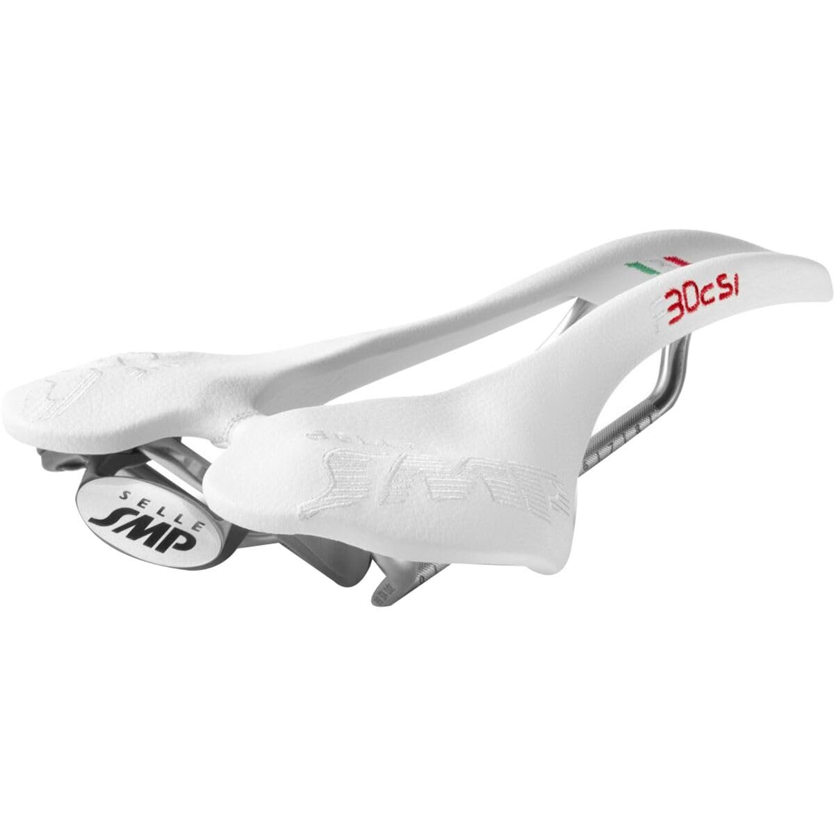 Selle SMP F30c S.I. w/ Carbon Rail Bike Saddle White, 150m |Bicycle Seat