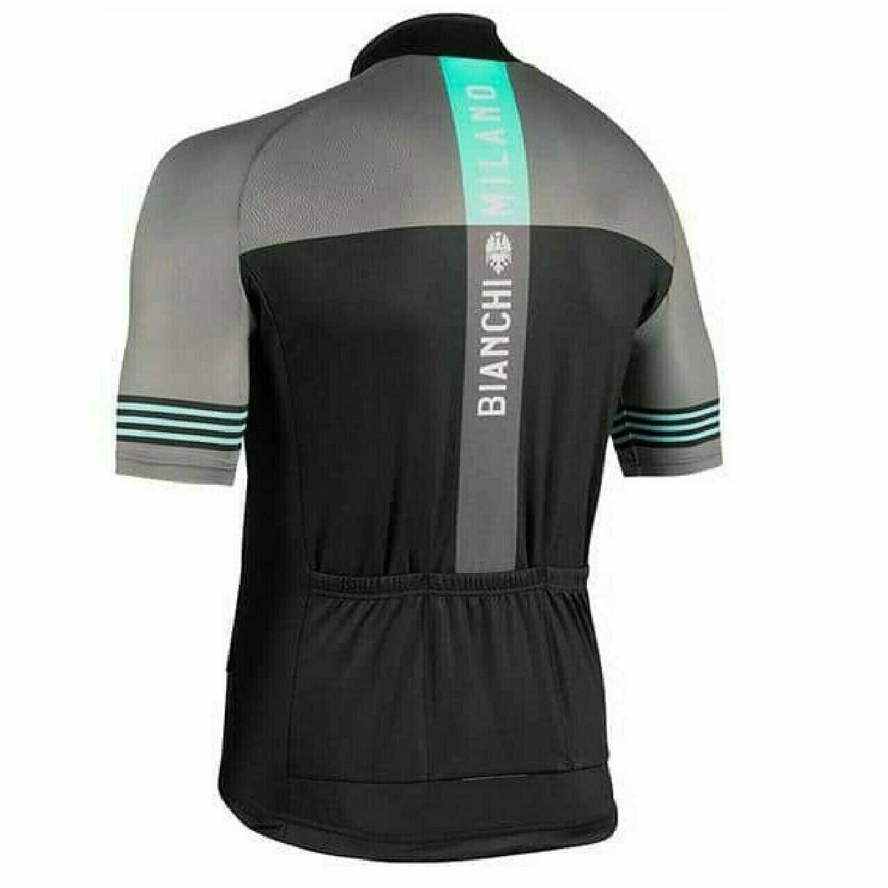 Cycling Jersey Nalini Bianchi Milano Prizzi Short Sleeve Olive