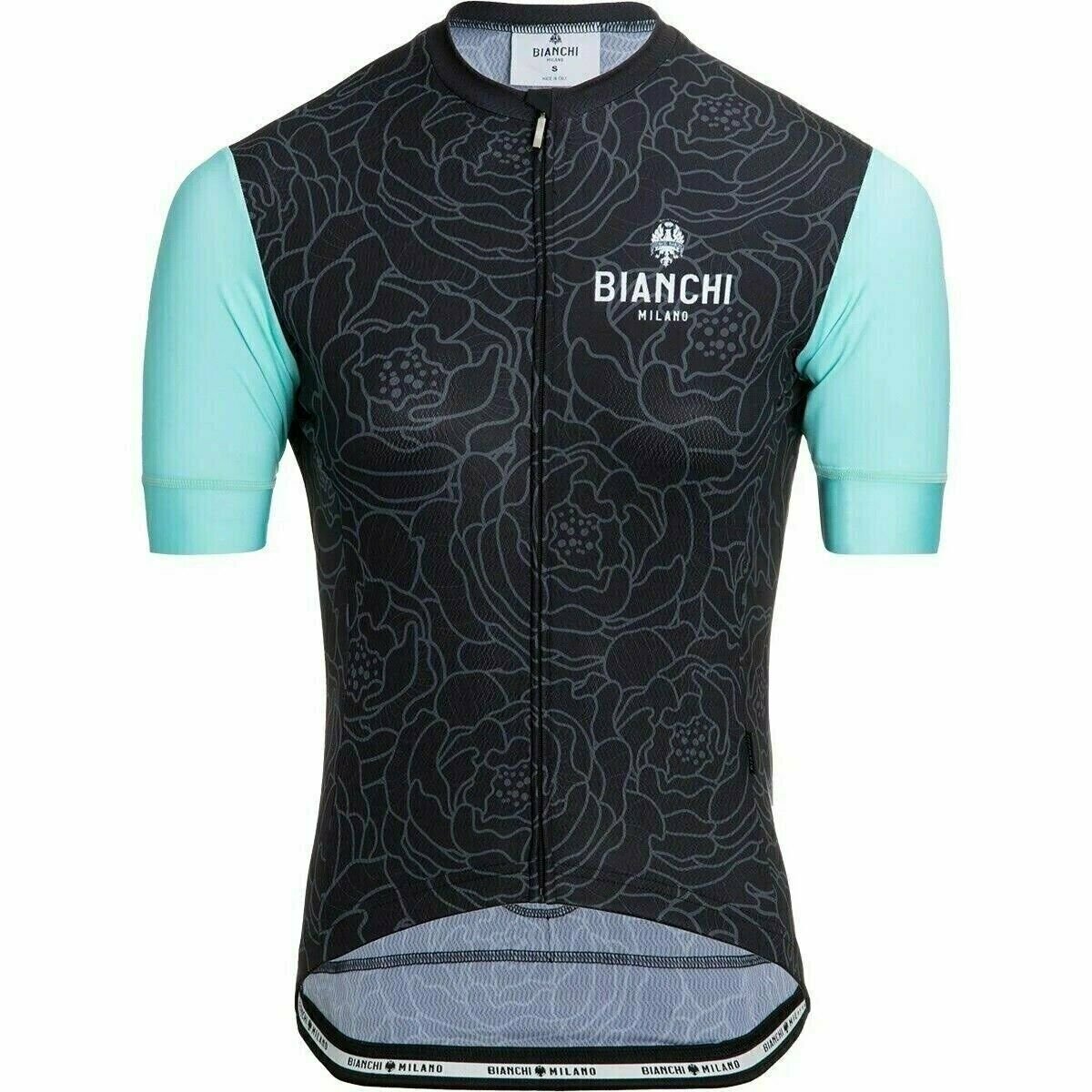 Cycling Jersey BIANCHI MILANO SOSIO short sleeve cycling Jersey Women's Black