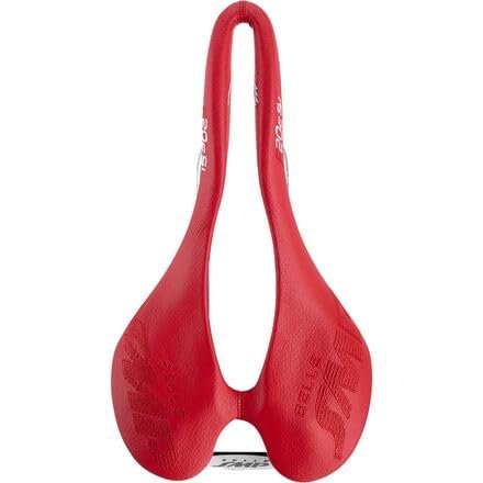 Selle SMP F20c S.I. Bike Seat with Carbon Rail Saddle Red, 135mm