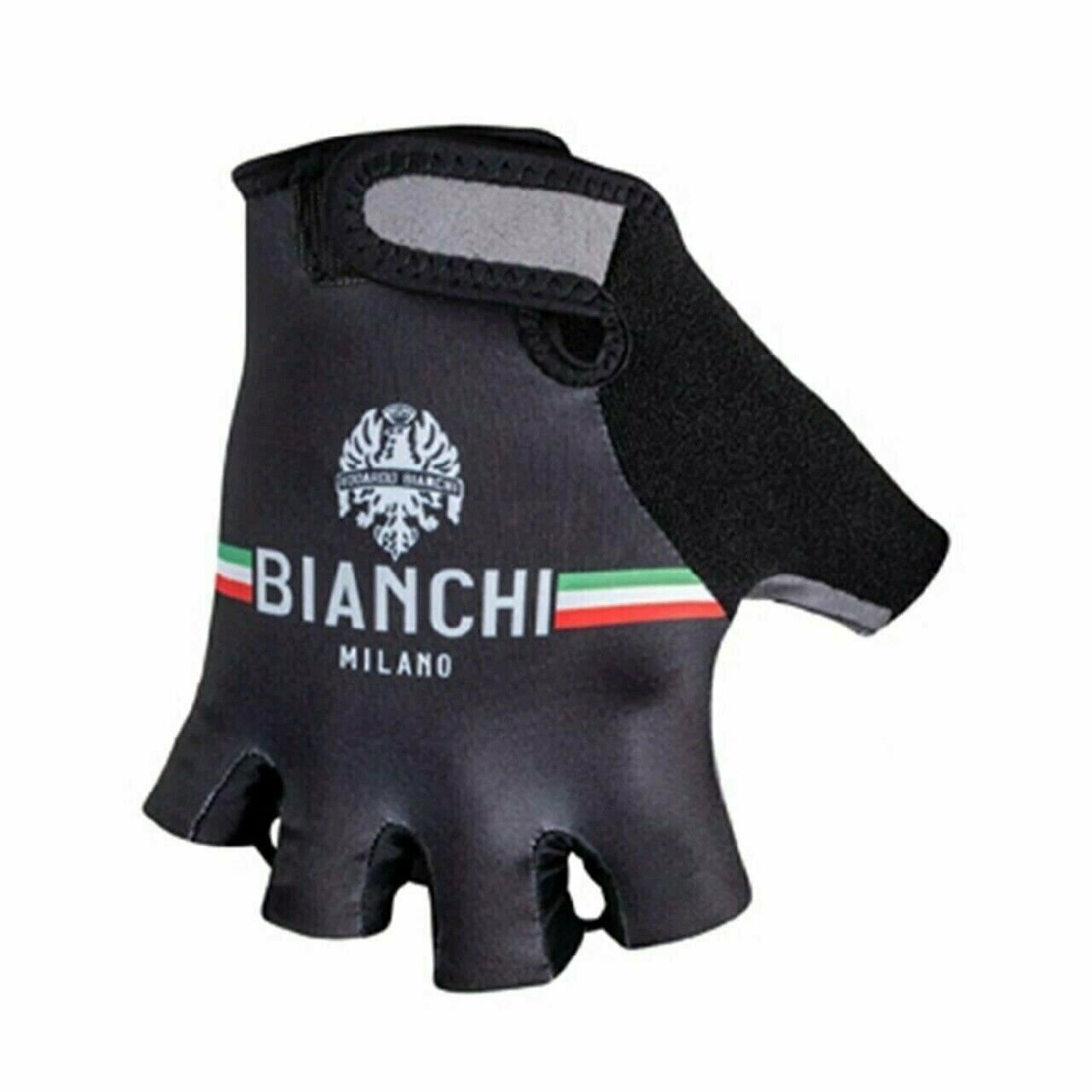 Nalini Bianchi Milano ANAPO Cycling Gloves - BLACK