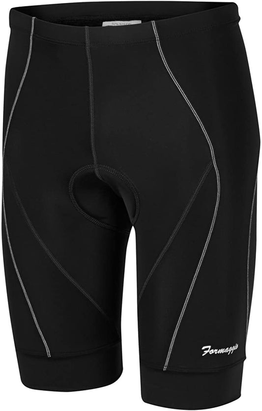 World Jersey Men's Flatseam 10-Panel Lycra Cycling Shorts