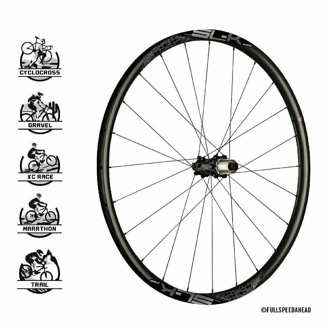 Carbon Wheels FSA SL-K 29" Off Road AGX 6 bolt Disc Brake Set 24H