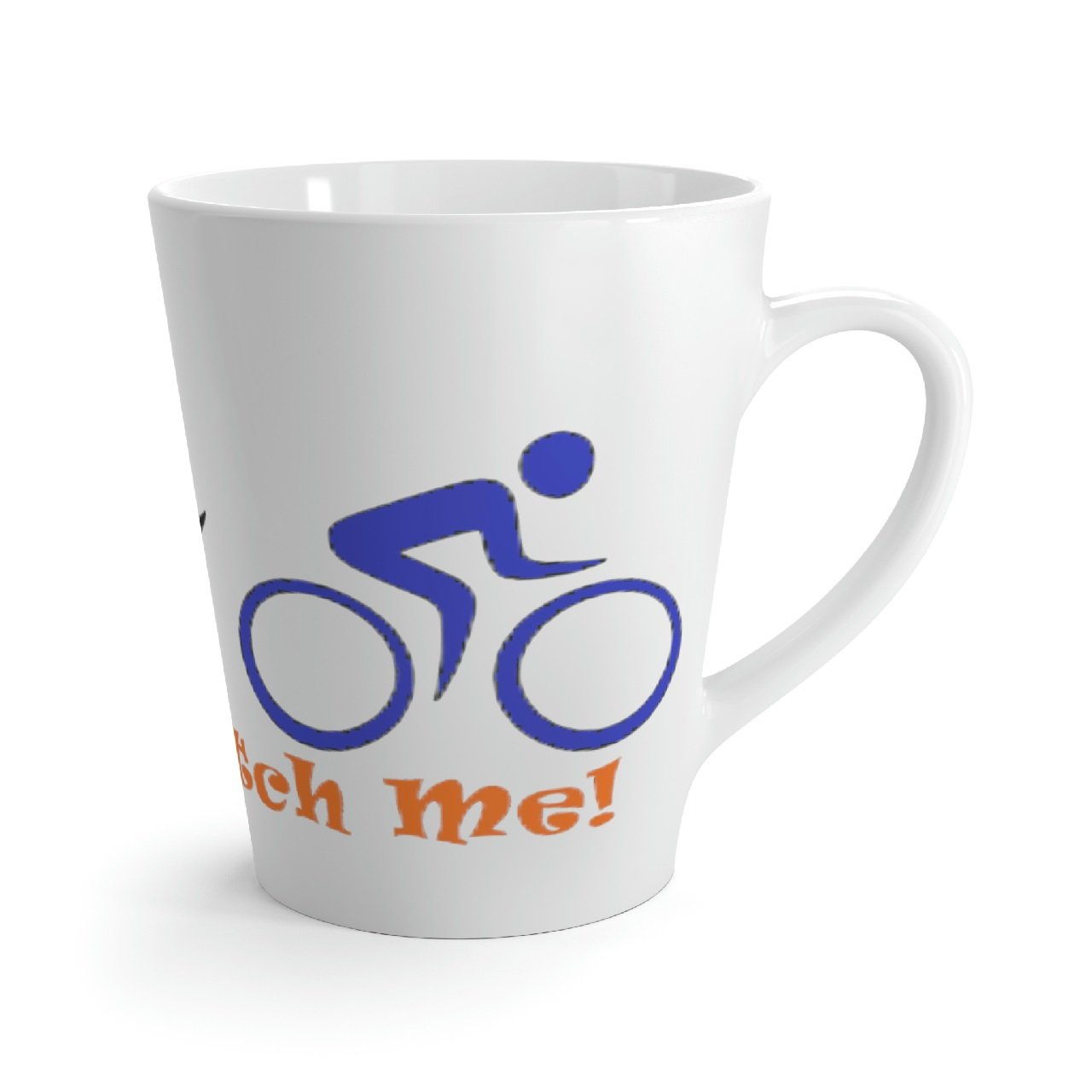 Makalu Tri to Keep Up Triathlon Latte Mug 12oz