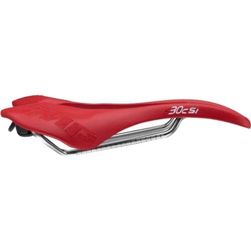 Selle SMP F30c S.I. Bike Saddle Red, 150mm |Bicycle Seat