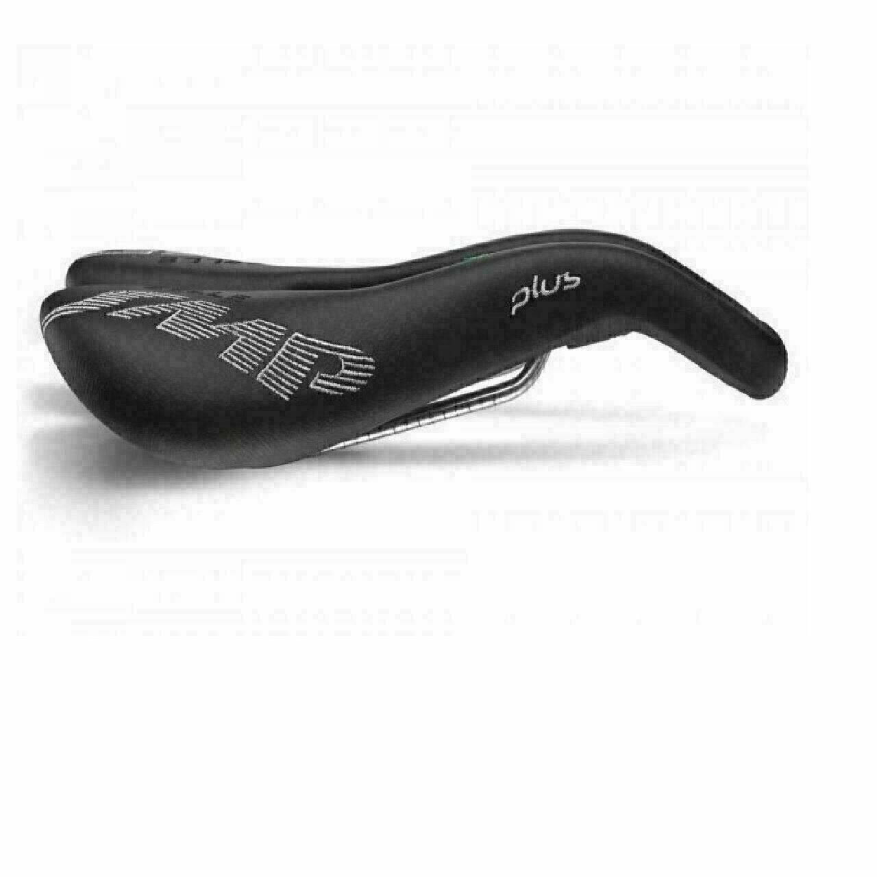 Selle SMP Plus Bike Saddle Bike Seat Black Leather