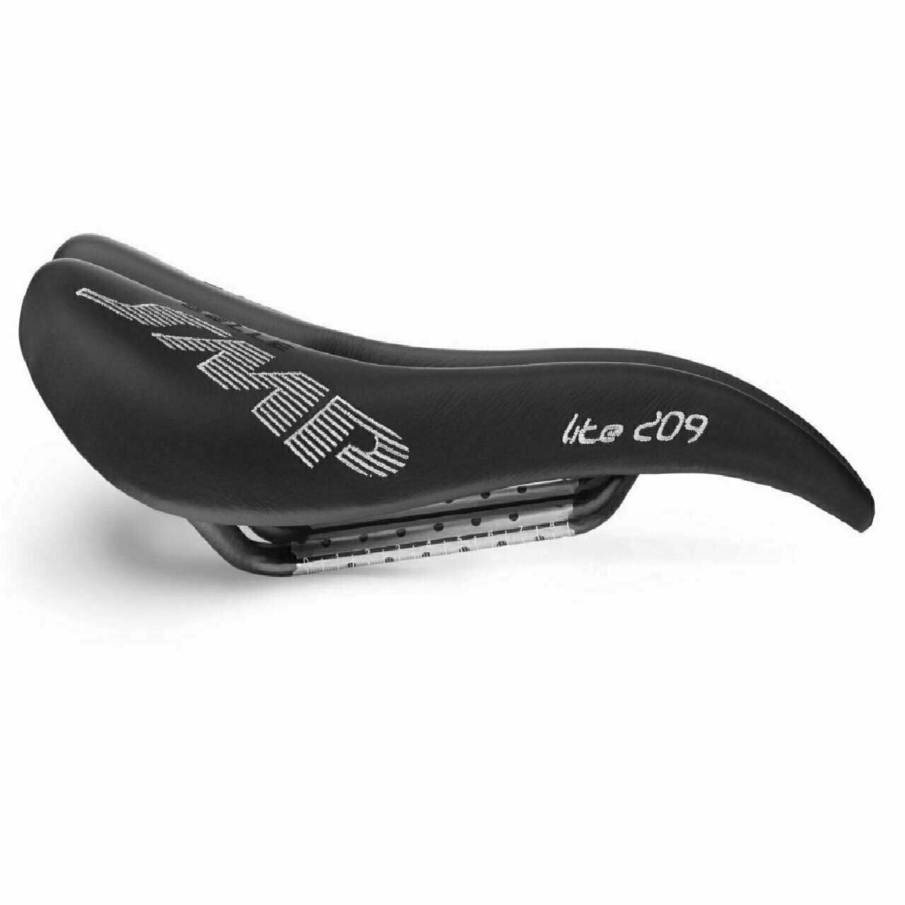 Selle SMP Lite 209 Pro Bike Saddle w/ Carbon Rails Bike Seat Black