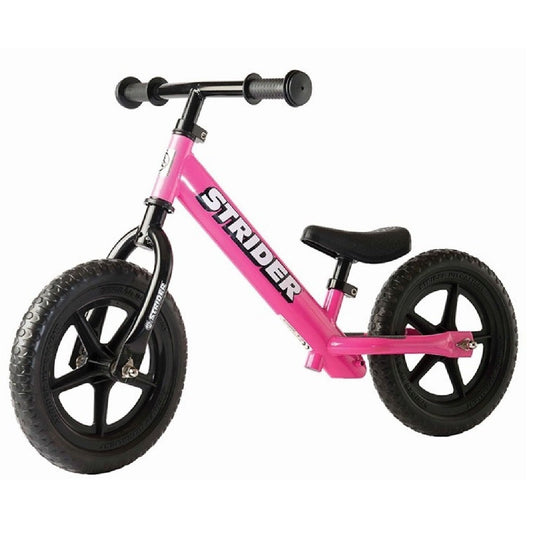 STRIDER 12 Classic Balance Bike -No-Pedal- Learn To Ride Bike Pink