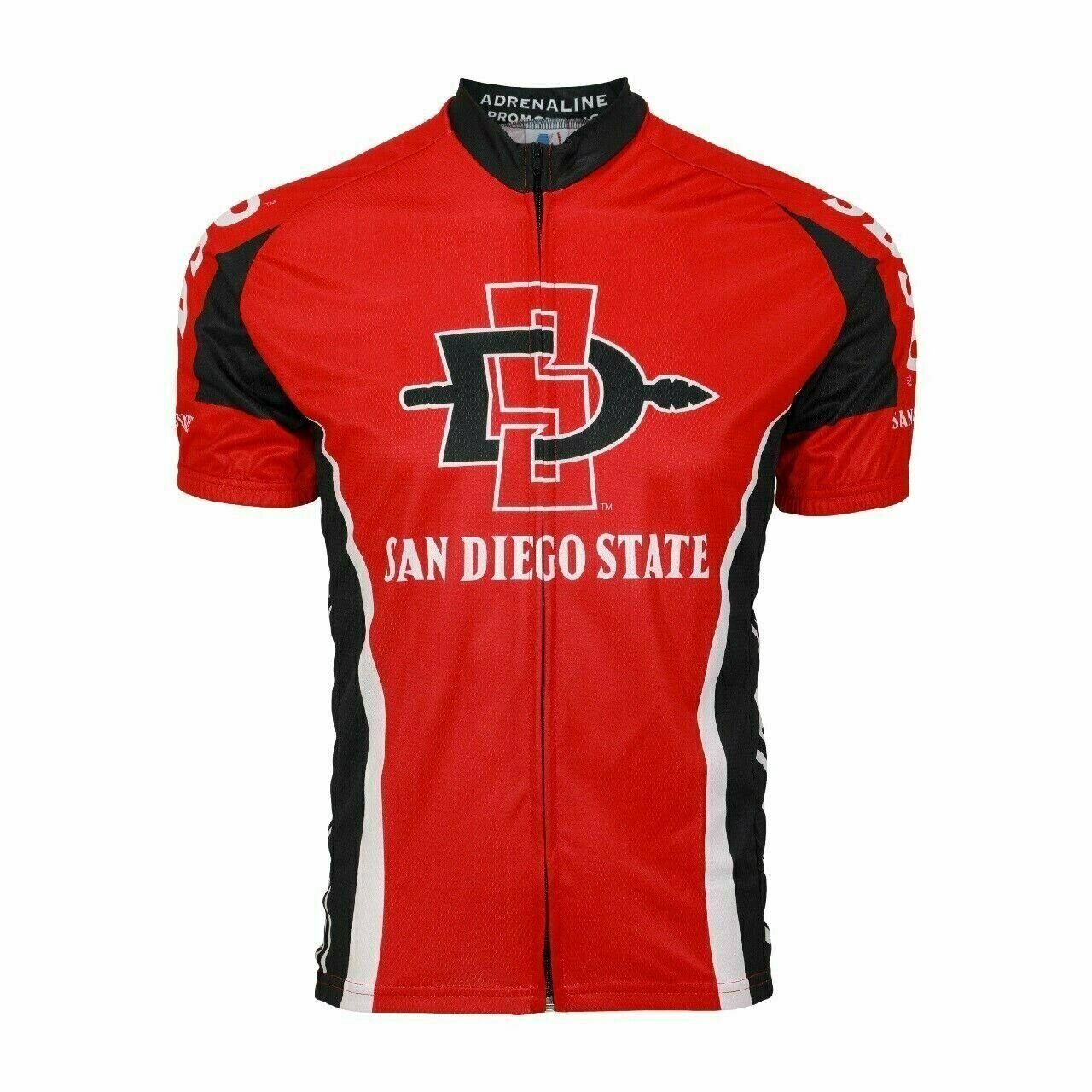 San Diego State University Aztecs Cycling Jersey  Full zip Men's