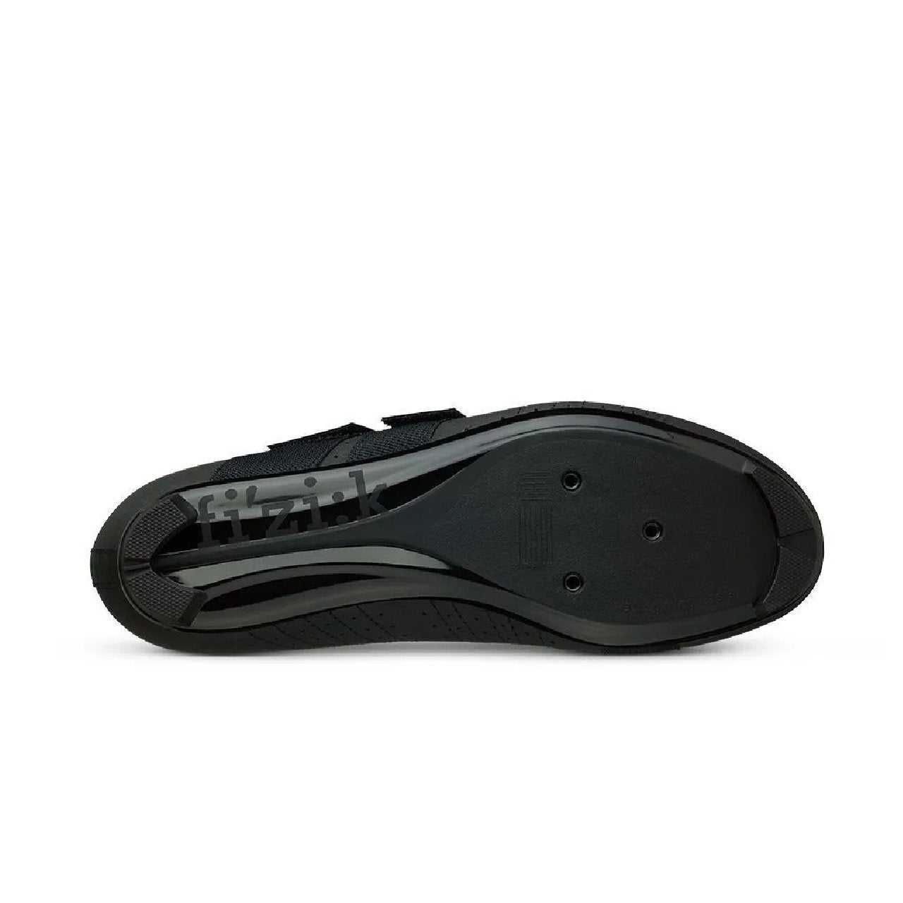 Fizik Tempo R5 Powerstrap Road Cycling Shoes, Black/Black, M44.5