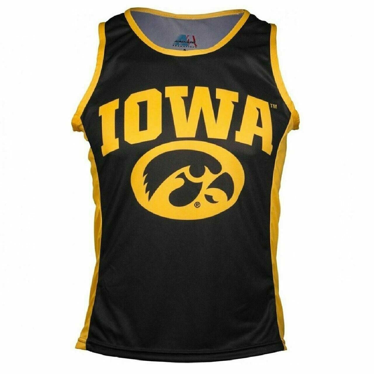 University Iowa Haweyes Running Shirt NCAA Multi-Purpose Sleeveless