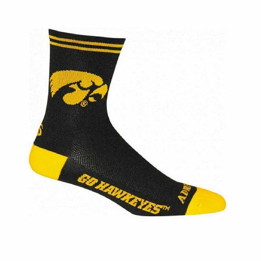 Team Socks University of Iowa Officially Licensed Multi Purpose crew length-5"