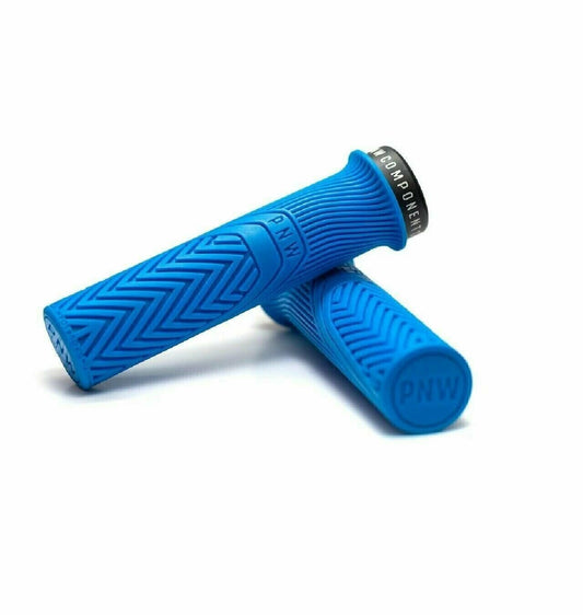 Bike Grip PNW Loam Mountain Bike Grips MTB Grips- Pacific Blue (LGA25CB)