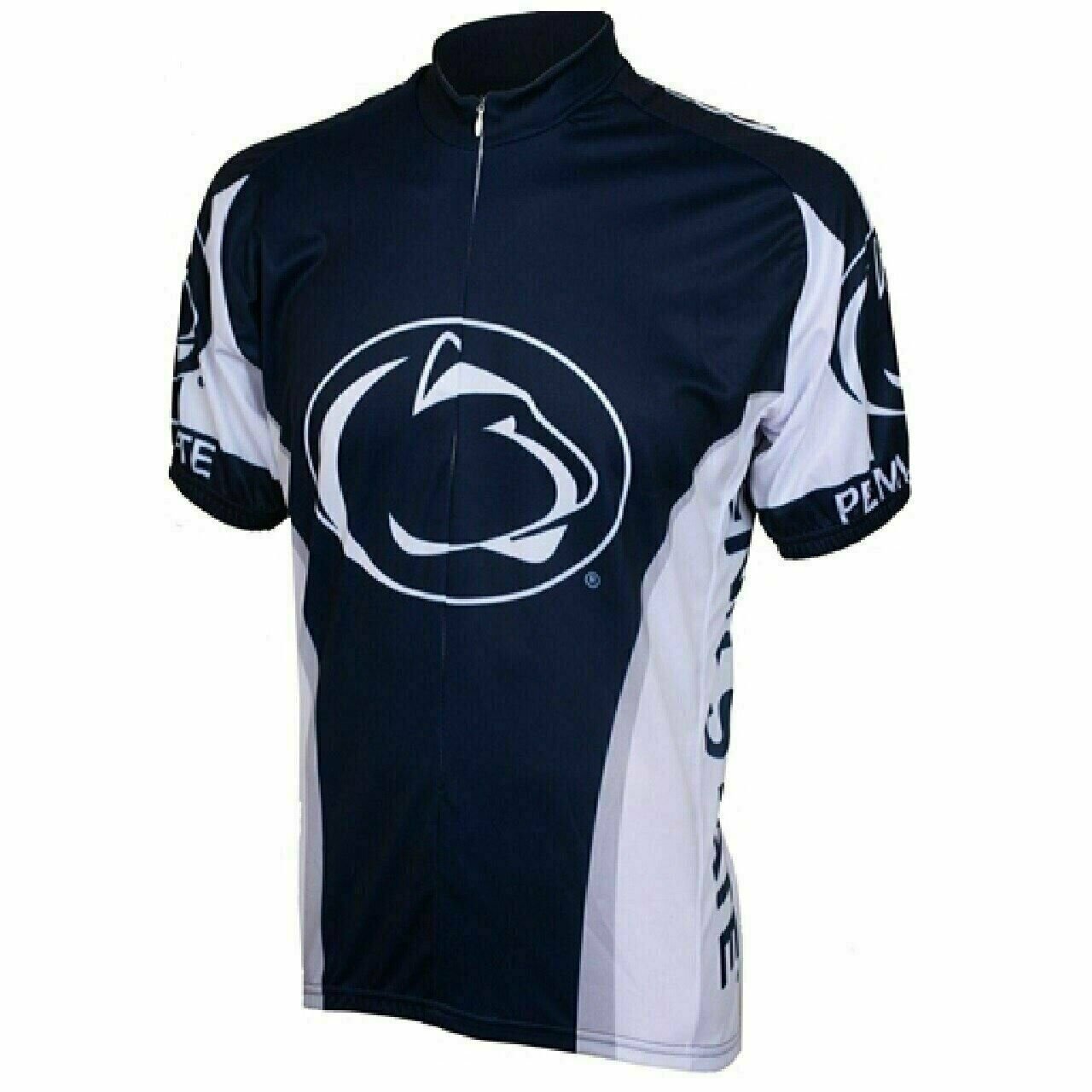 Penn State Nittany Lions Cycling Jersey  College Full zip Men's