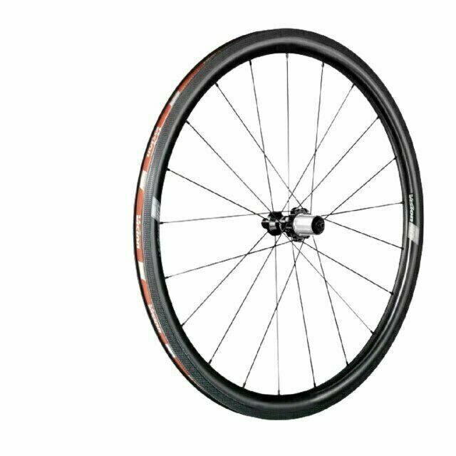 Vision SC40 TL Carbon 700c Clincher Rim brake Wheelset Shimano 11 spd