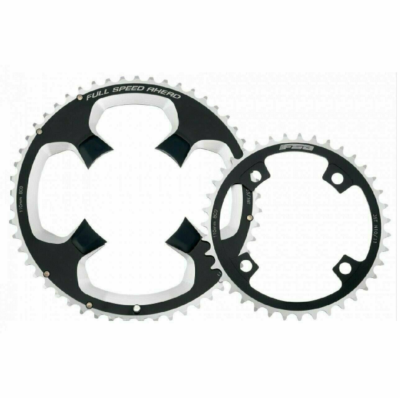 FSA Chainring for Powerbox alloy Crankset 110 x 52T 4 hole (each ring)