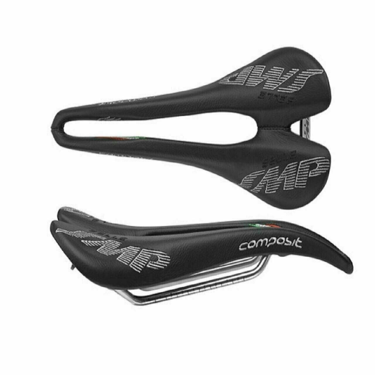 Selle SMP Composit Pro Bike Saddle No Padding Bike Seat Black