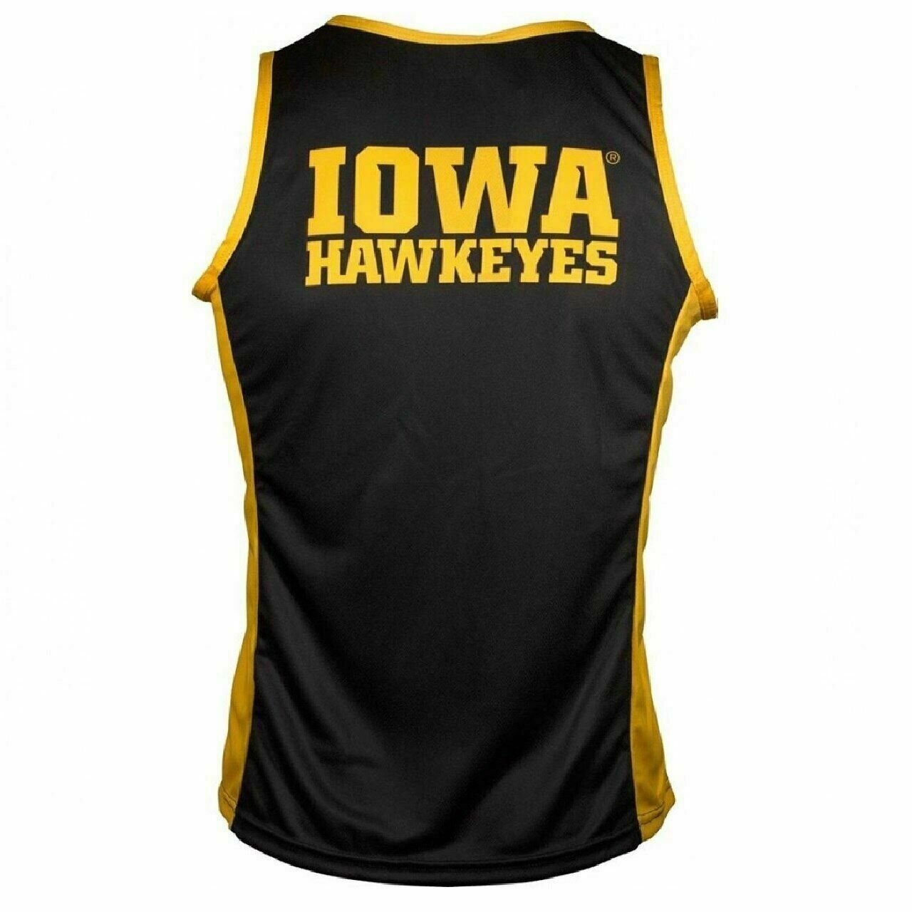 University Iowa Haweyes Running Shirt NCAA Multi-Purpose Sleeveless