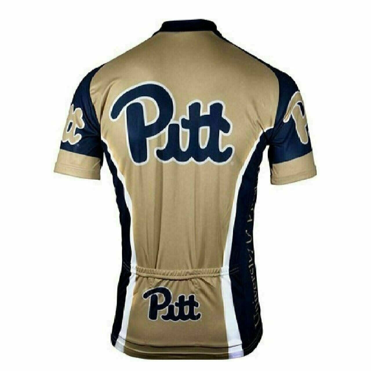 Cycling Jersey University of Pittsburgh Pitt College  zip Men's Cycling Jersey