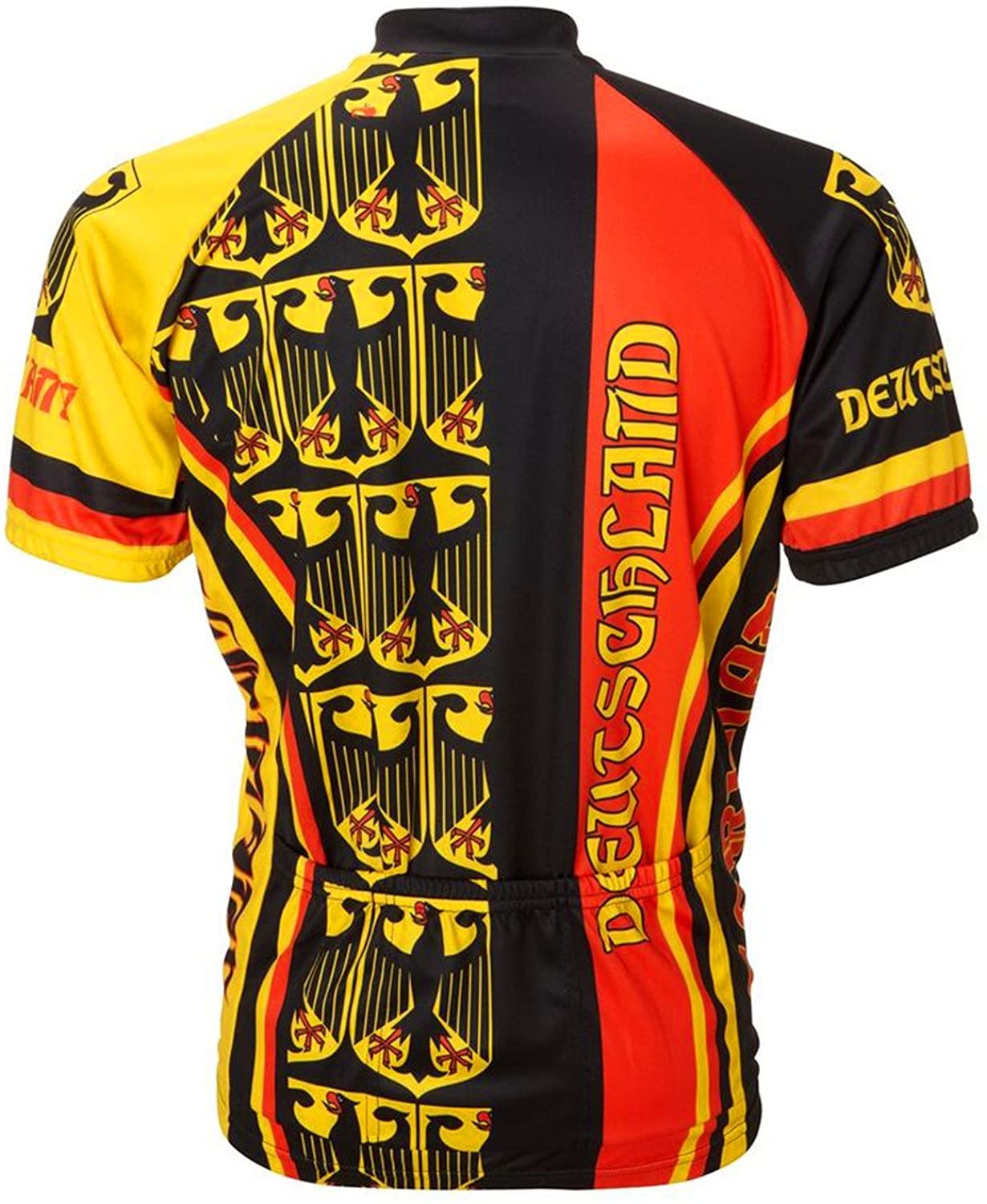 World Jerseys Germany Deutschland Cycling Jersey Men's 3XL Short Sleeve