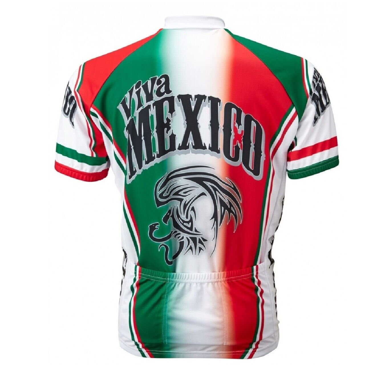 Cycling Jersey Viva Mexico Short sleeve Full zip men's cycling jersey