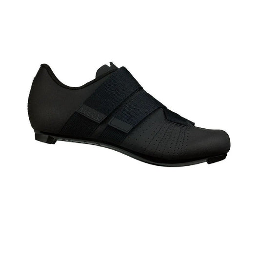 Fizik Tempo R5 Powerstrap Road Cycling Shoes, Black/Black, M44.5