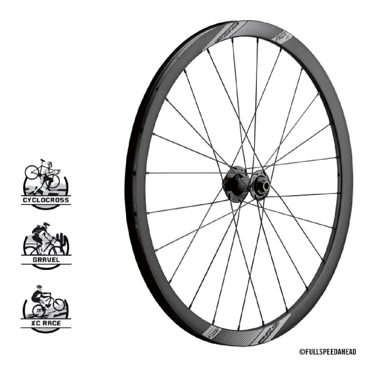 FSA Non Series AGX i25 Wheelset 29" CenterLock