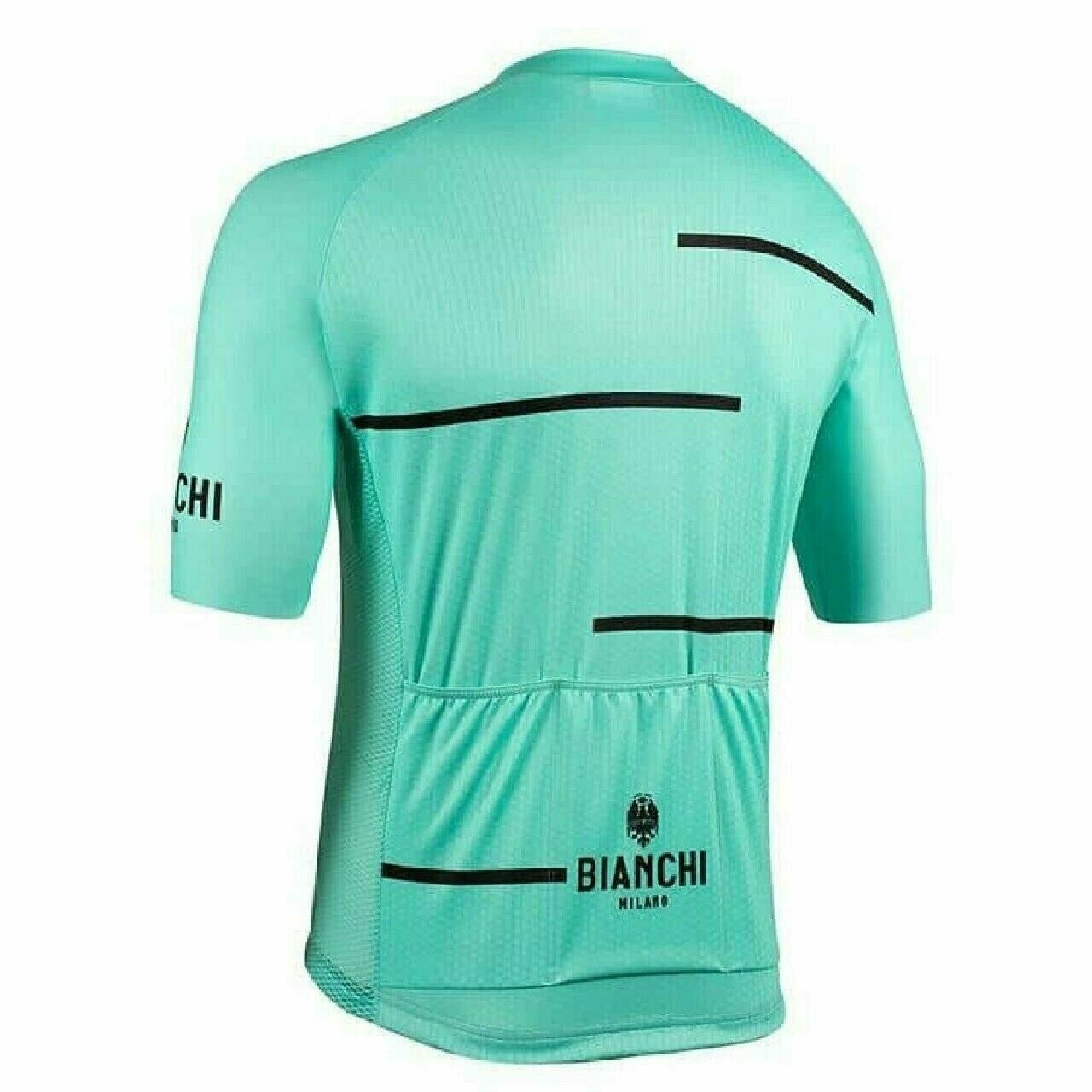 Cycling Jersey Nalini 2021 Bianchi Milano Disueri Short Sleeve Celeste