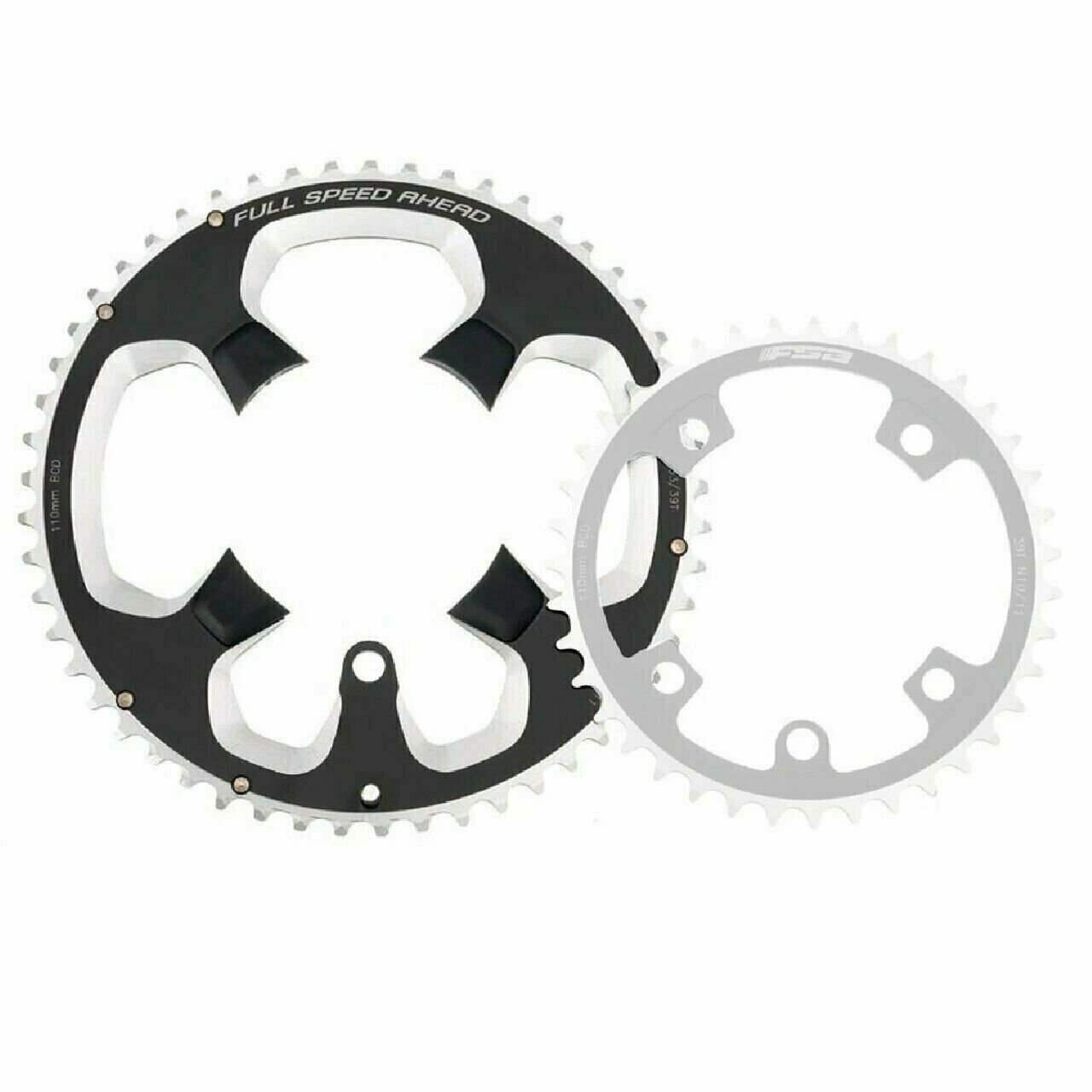 Chainring FSA Super Road ABS 110BCD x 52t Black {SL-K} (5H)  WA009 {N-10/11} w/N