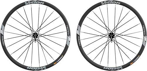 VISION Team 30 Wheelset - 700c, QR x 100/135mm, 6-Bolt, HG 11, Black, Clincher