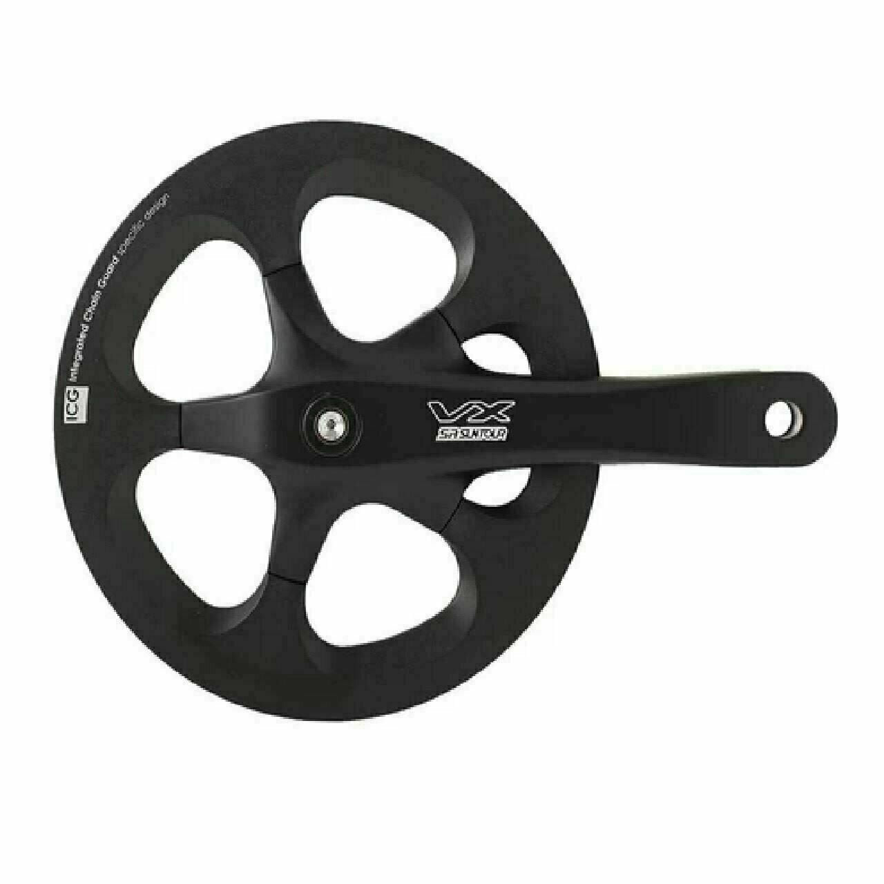 Suntour VX S44 City or Urban Bike Crank Square Taper 1 x 44T