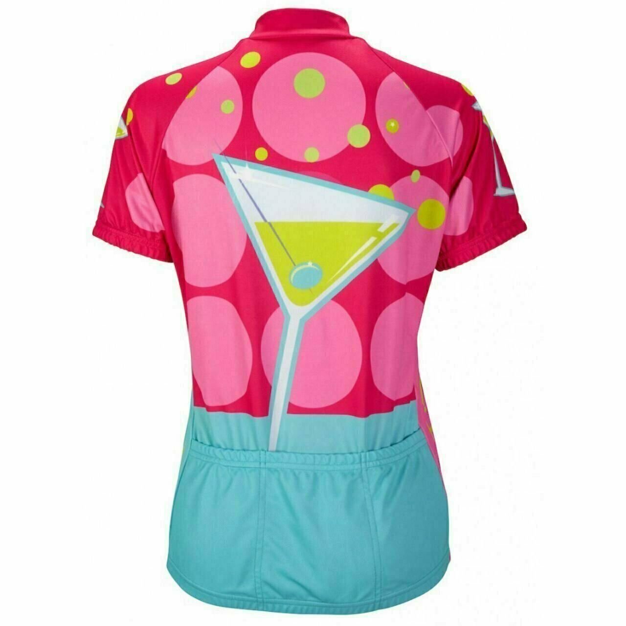 Cycling Jersey Martini Time Women's Short sleeve Half zip cycling jersey