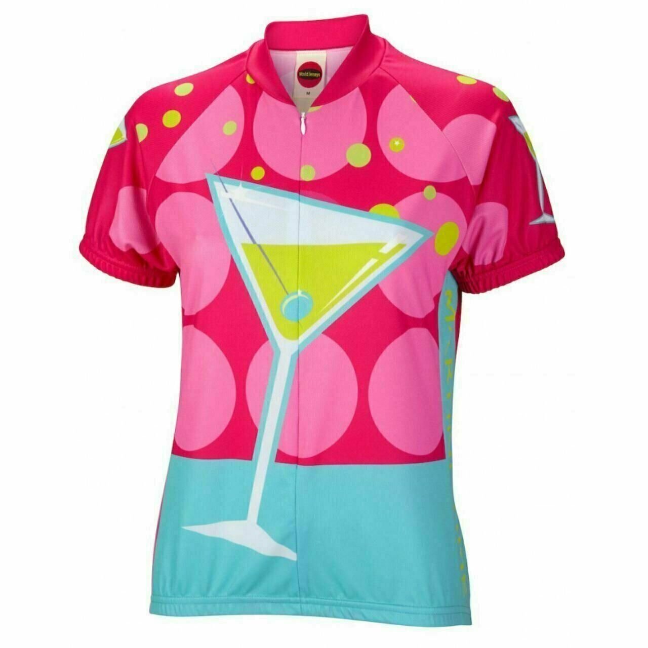 Cycling Jersey Martini Time Women's Short sleeve Half zip cycling jersey