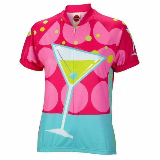 Cycling Jersey Martini Time Women's Short sleeve Half zip cycling jersey